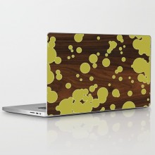 green fizzy laptop and ipad skin