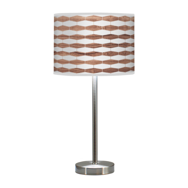 weave 3 hudson table lamp walnut