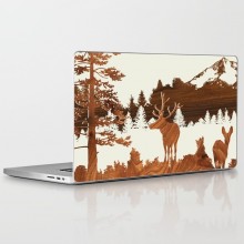 woodland laptop and ipad skin