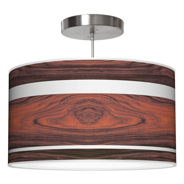 band drum pendant rosewood