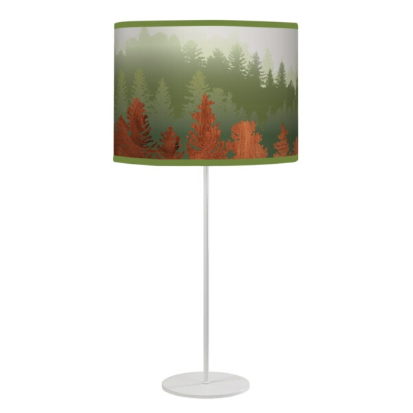 treescape printed shade tyler table lamp green