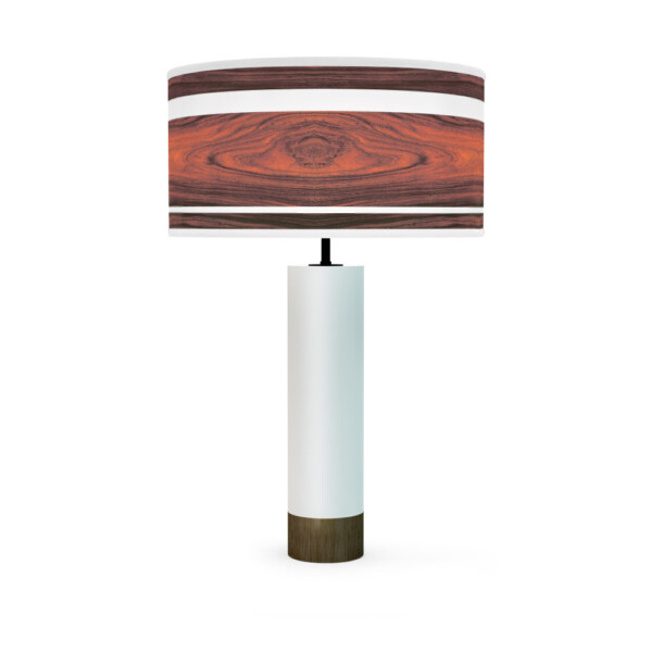 band printed shade thad table lamp rosewood white