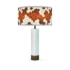 geode printed shade thad table lamp cream white