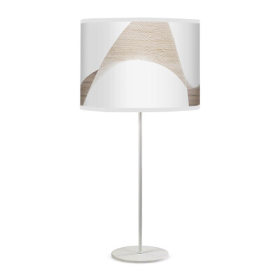 wave printed shade white tyler table lamp