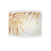 palm Printed Shade Curve Sconce