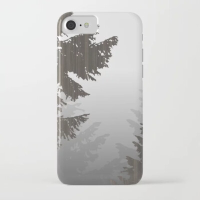 norway spruce iphone case