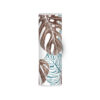 monstera pattern printed shade column wall sconce blue